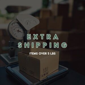 Extra Shipping Label - items over 5 lbs